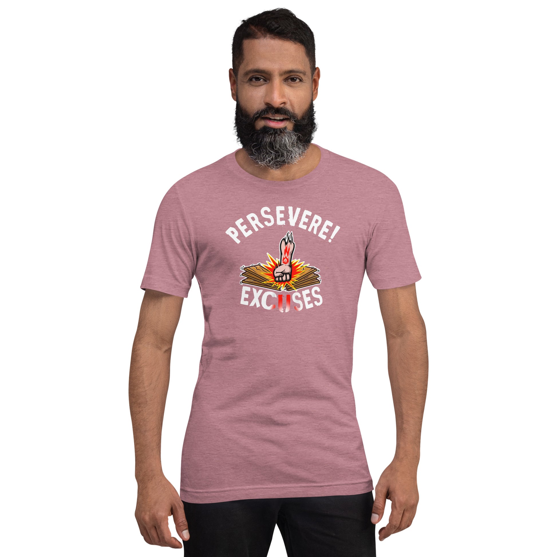 PERSEVERE "Medium Skin Tone" Adult Unisex Short Sleeve T-shirt