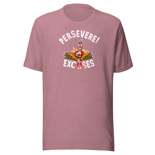 PERSEVERE "Medium Skin Tone" Adult Unisex Short Sleeve T-shirt