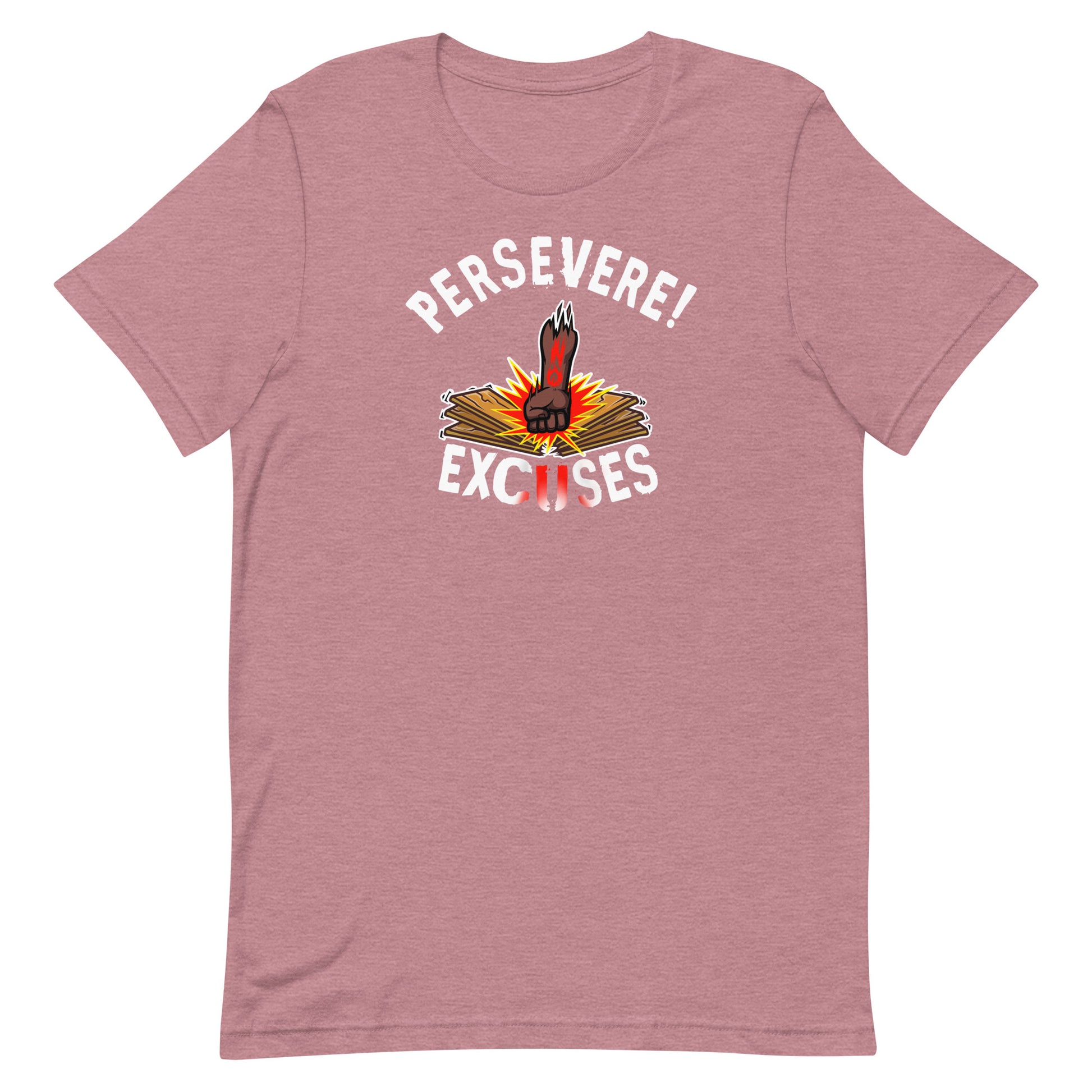 PERSEVERE "Dark Skin Tone" Adult Unisex Short Sleeve T-shirt