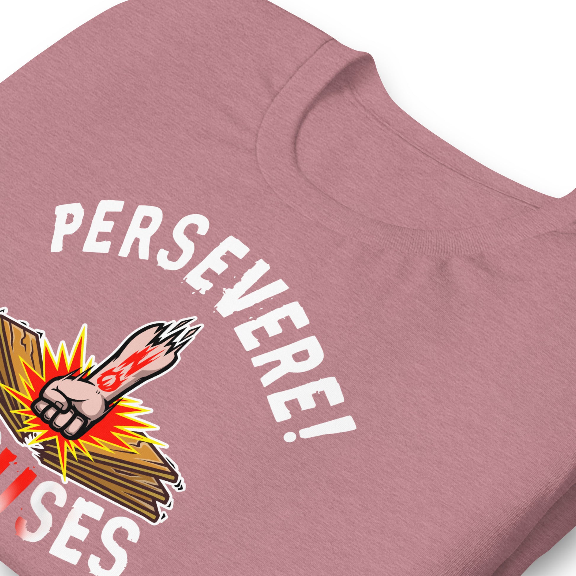 PERSEVERE "Medium Skin Tone" Adult Unisex Short Sleeve T-shirt