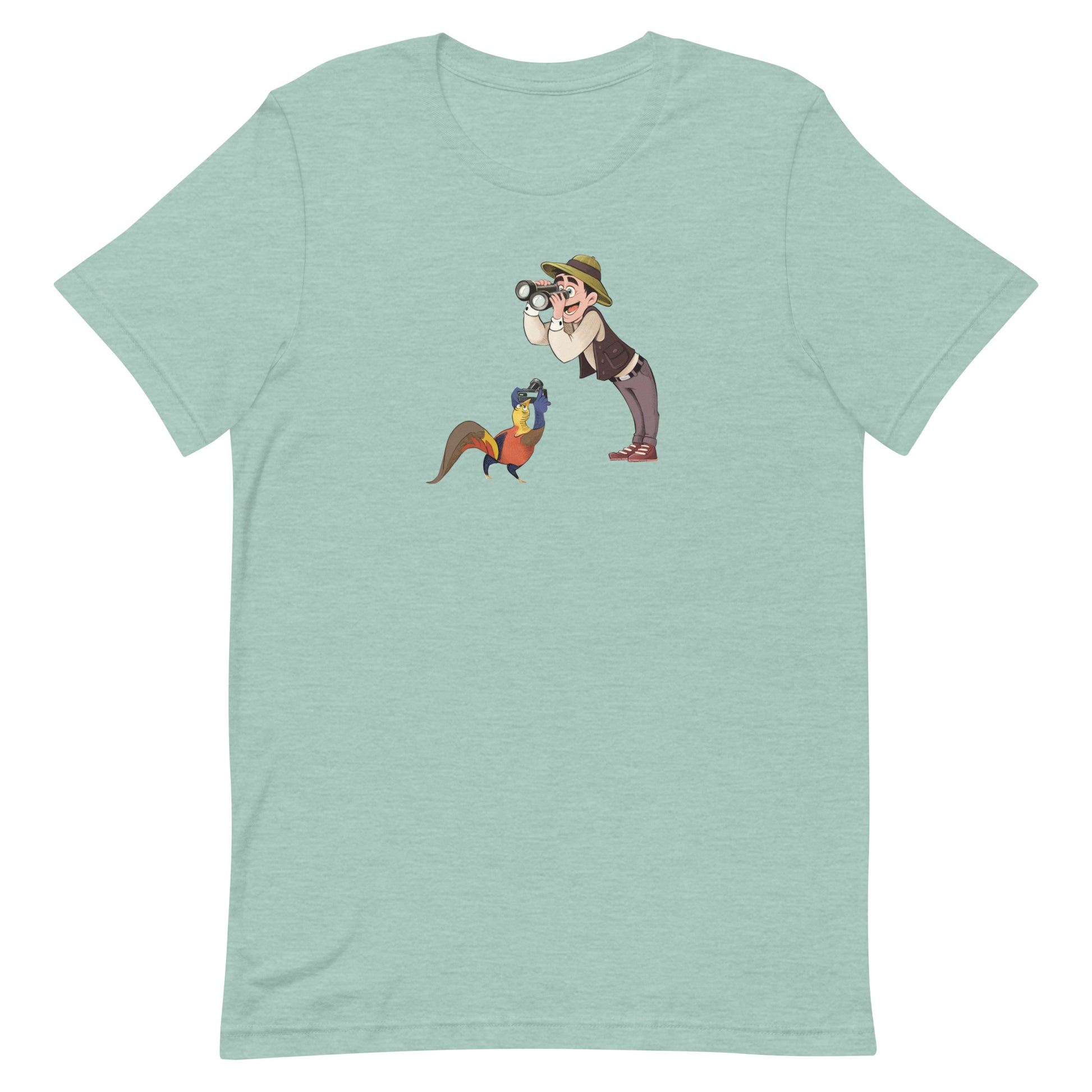 Fun Birding Adult Unisex Short Sleeve T-shirt