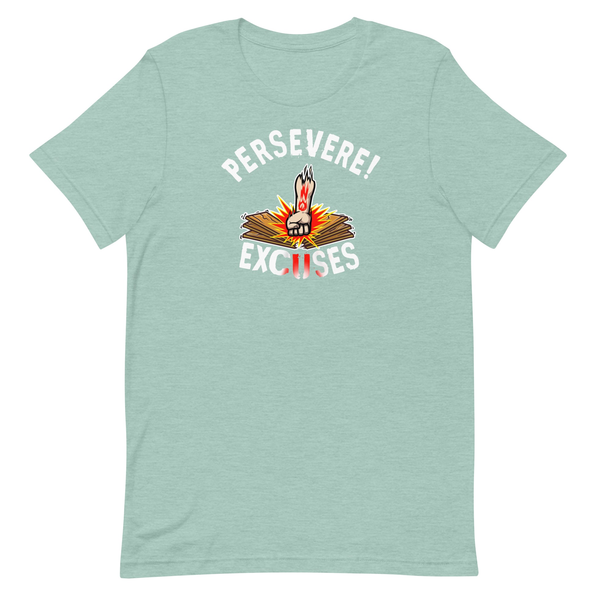 PERSEVERE "Medium-Light Skin Tone" Adult Unisex Short Sleeve T-shirt