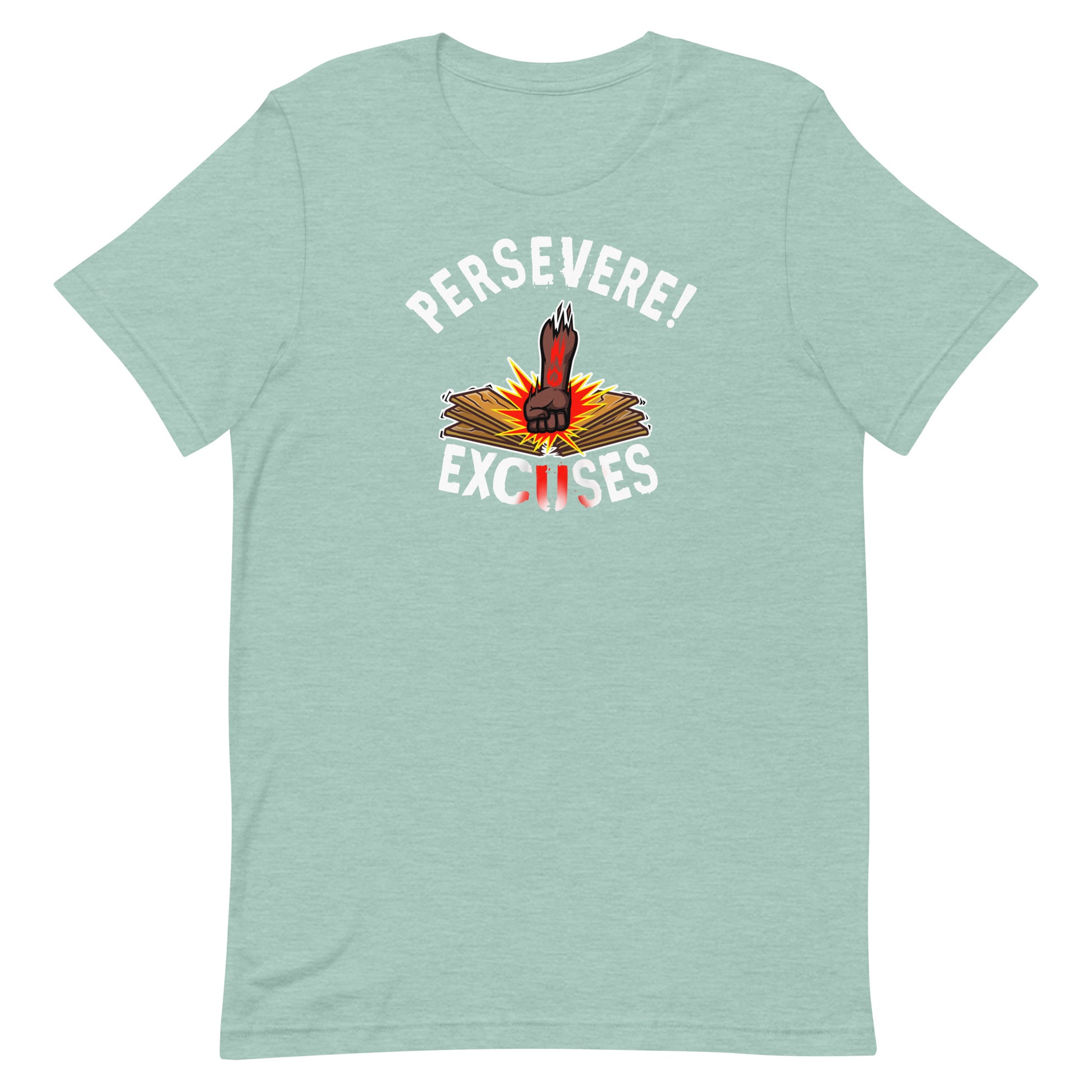 PERSEVERE "Dark Skin Tone" Adult Unisex Short Sleeve T-shirt