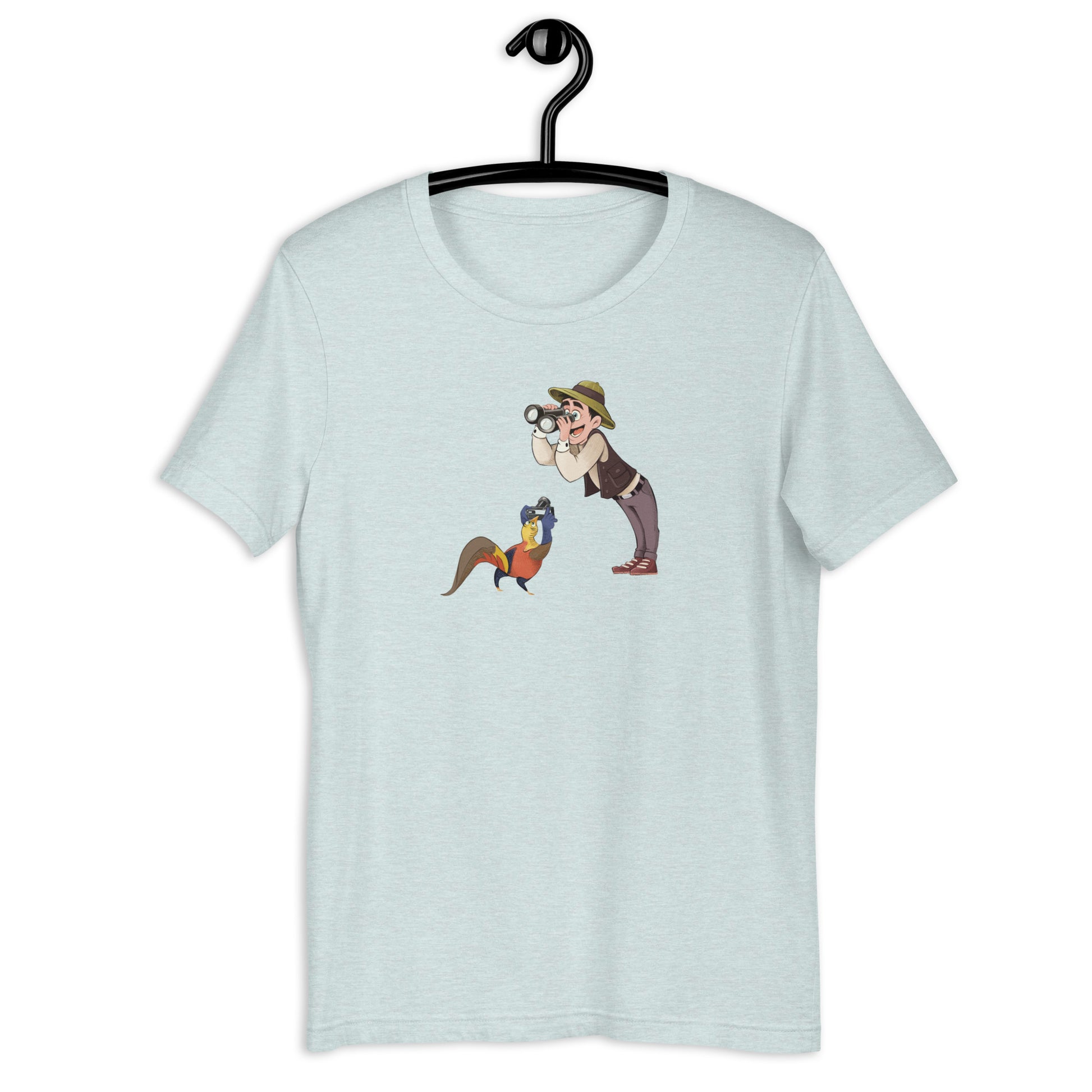 Fun Birding Adult Unisex Short Sleeve T-shirt