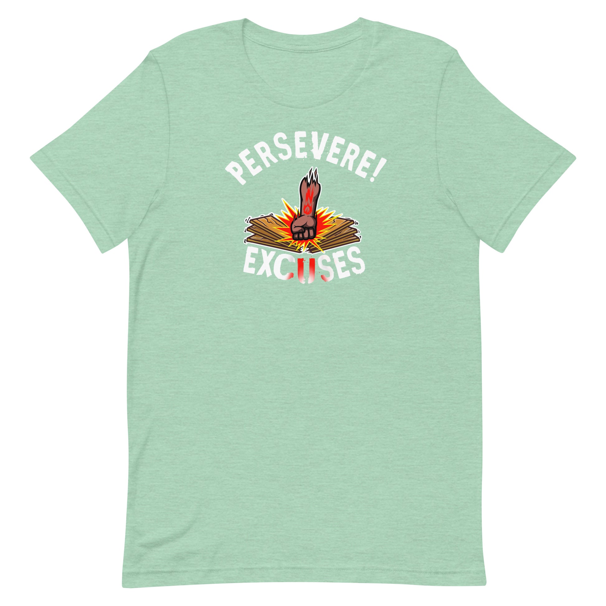 PERSEVERE "Medium-Dark Skin Tone" Adult Unisex Short Sleeve T-shirt