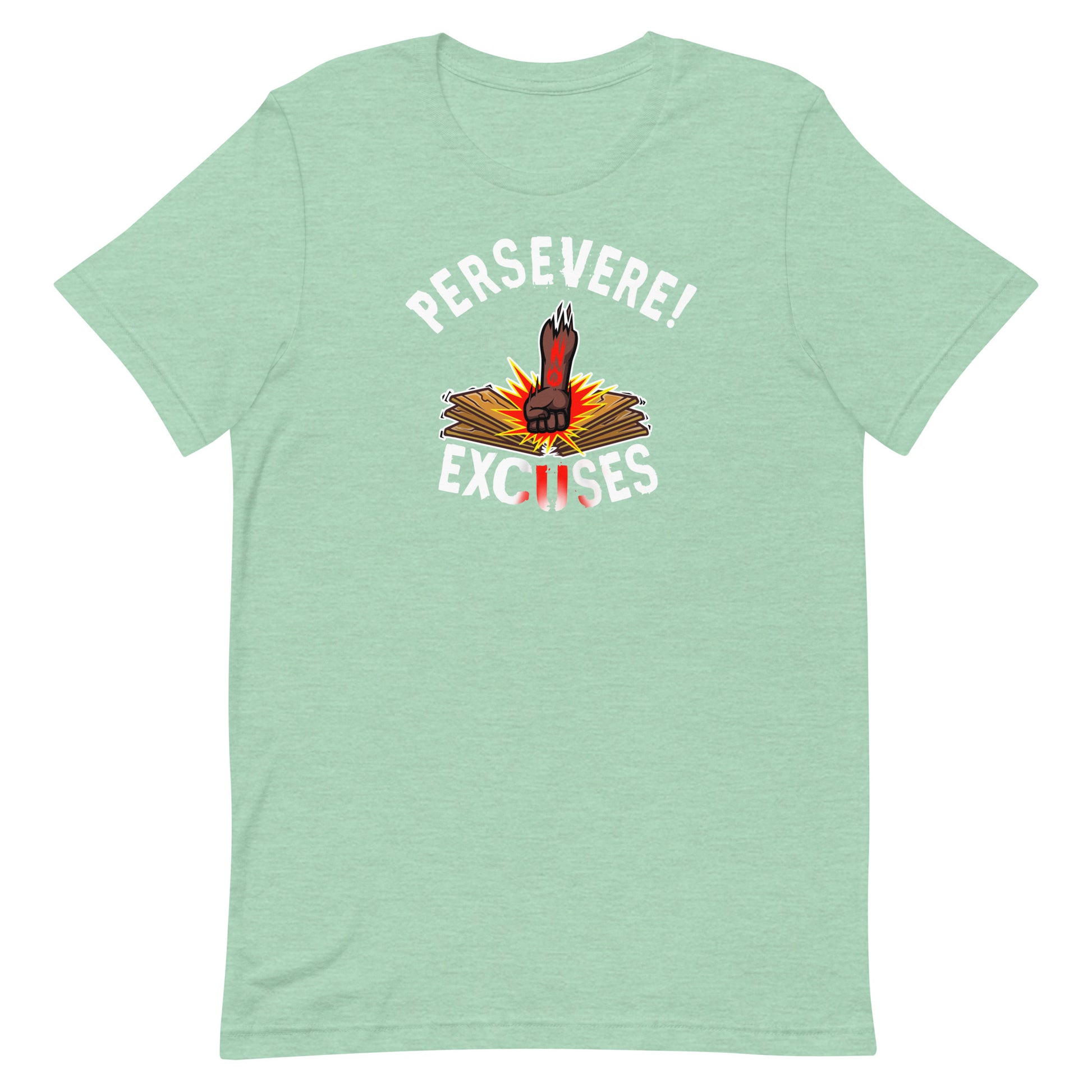 PERSEVERE "Dark Skin Tone" Adult Unisex Short Sleeve T-shirt