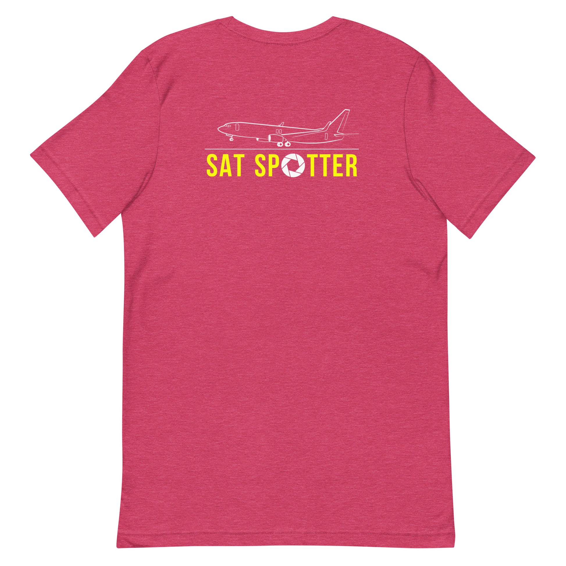 SAT Airplane Spotting Adult Unisex Short Sleeve T-shirt