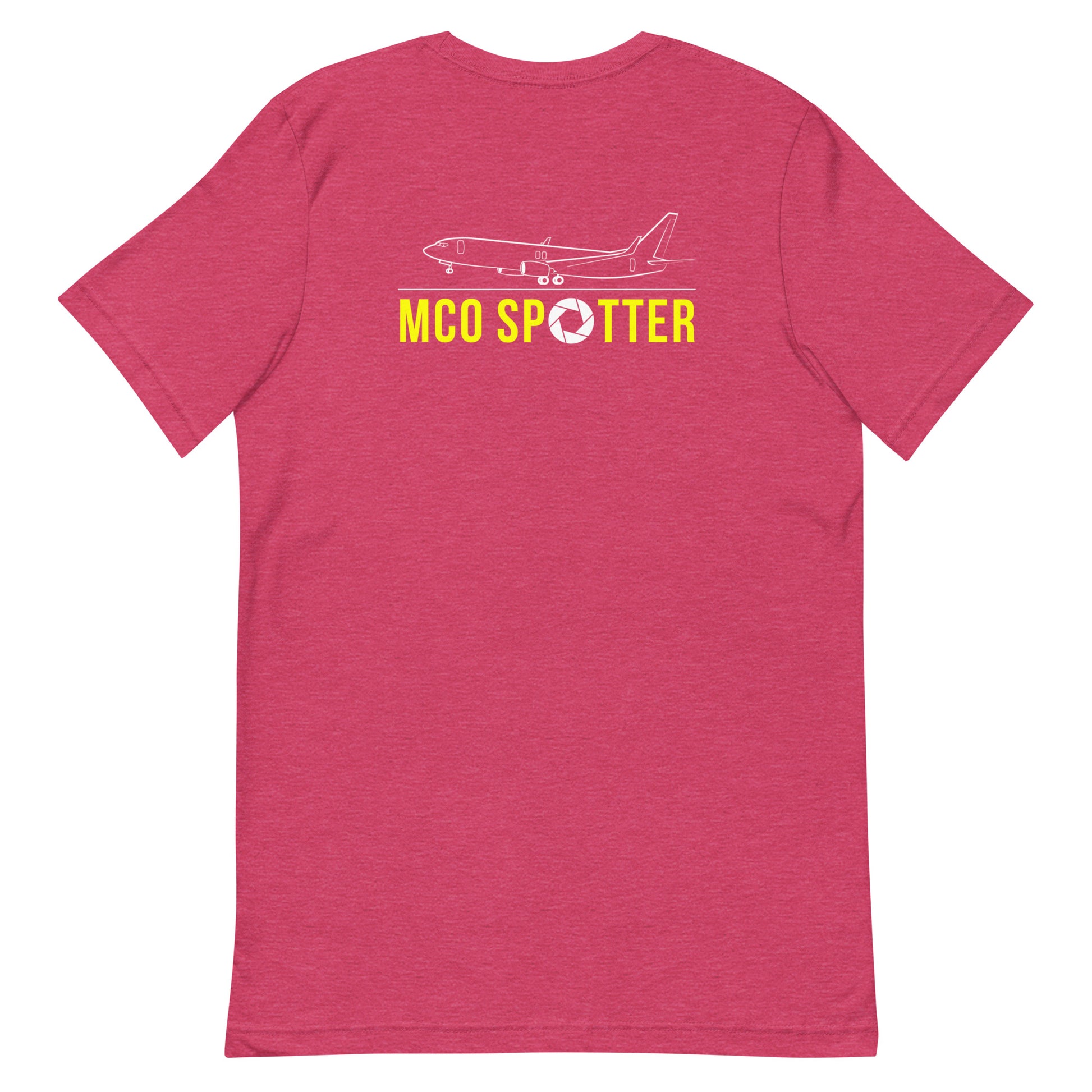 MCO Airplane Spotting Adult Unisex Short Sleeve T-shirt