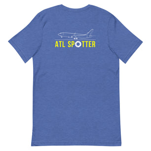 ATL Airplane Spotting Adult Unisex Short Sleeve T-shirt