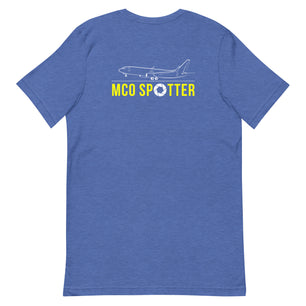 MCO Airplane Spotting Adult Unisex Short Sleeve T-shirt