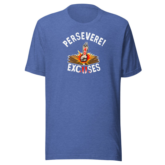 PERSEVERE "Medium-Light Skin Tone" Adult Unisex Short Sleeve T-shirt