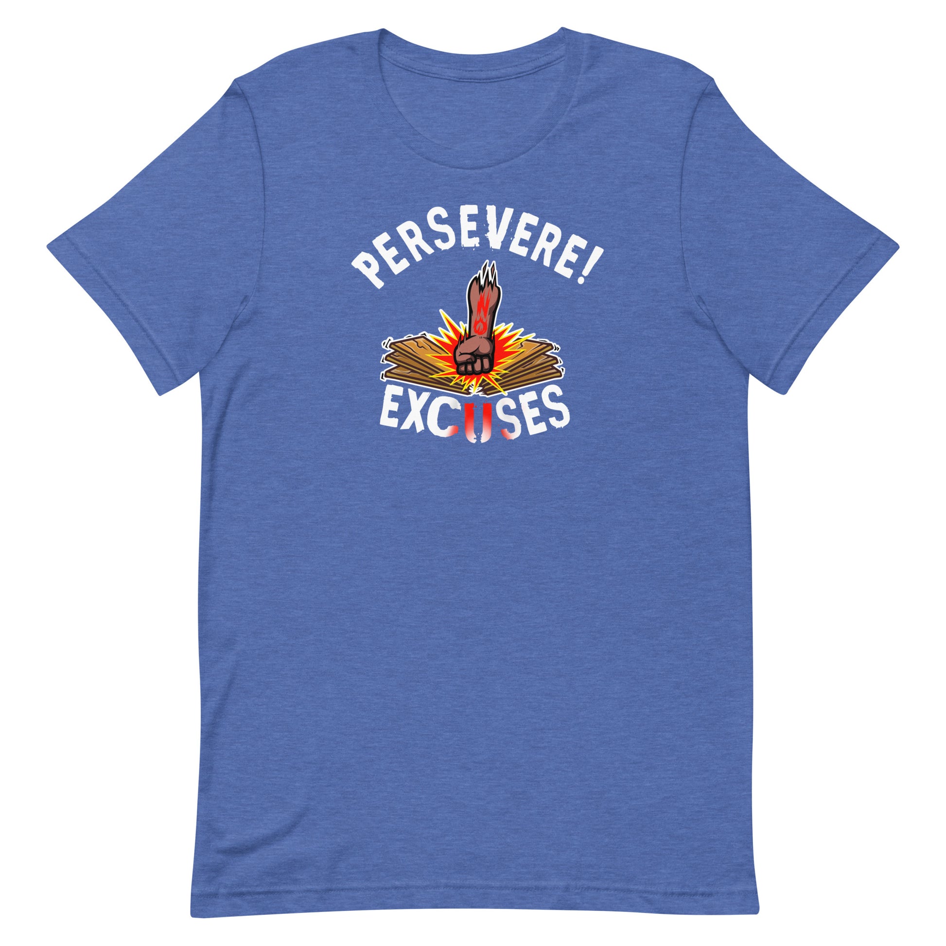 PERSEVERE "Medium-Dark Skin Tone" Adult Unisex Short Sleeve T-shirt