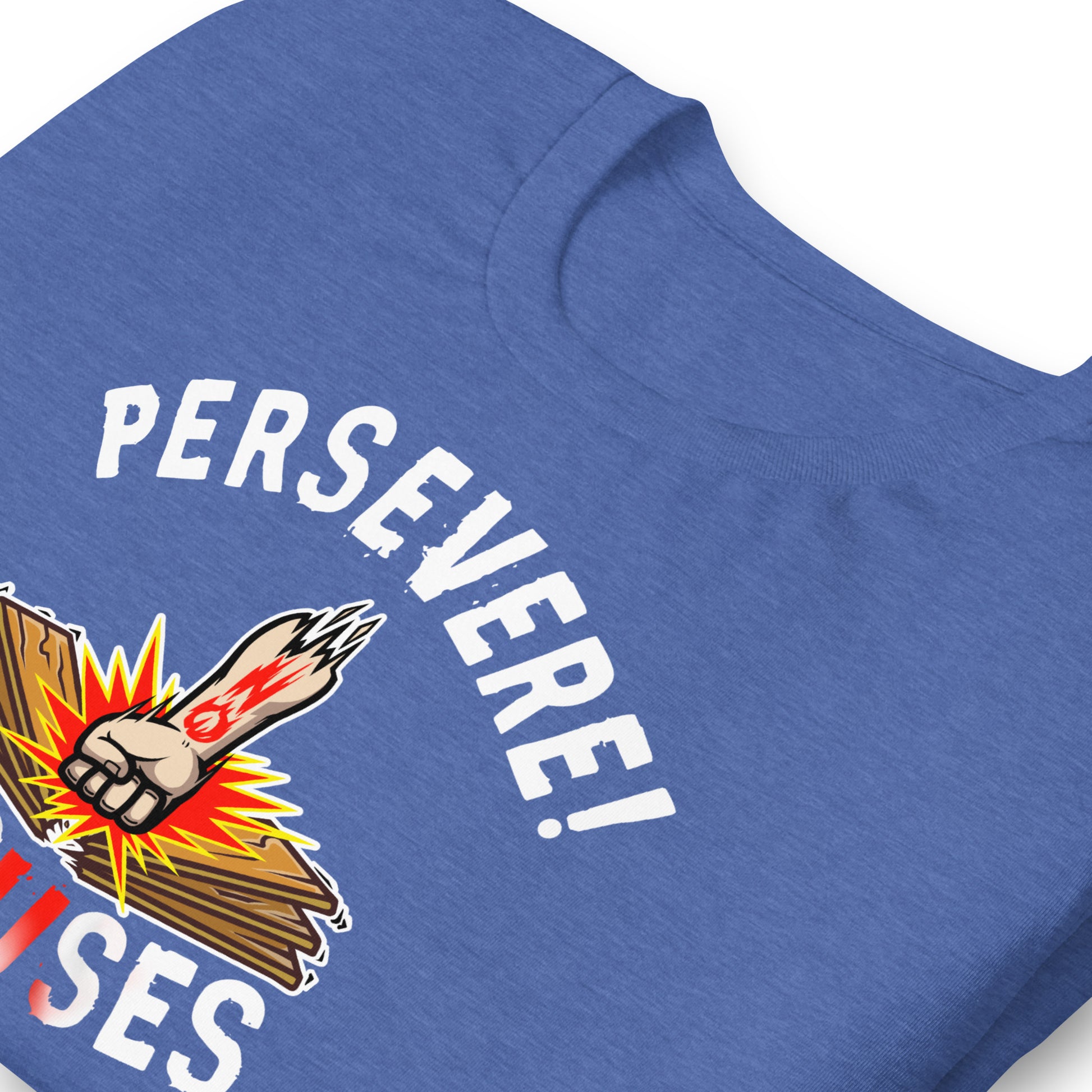 PERSEVERE "Medium-Light Skin Tone" Adult Unisex Short Sleeve T-shirt